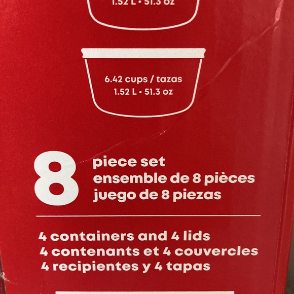 NWT Pyrex Hello Kitty Glass Food Sorage - Picture 4 of 4